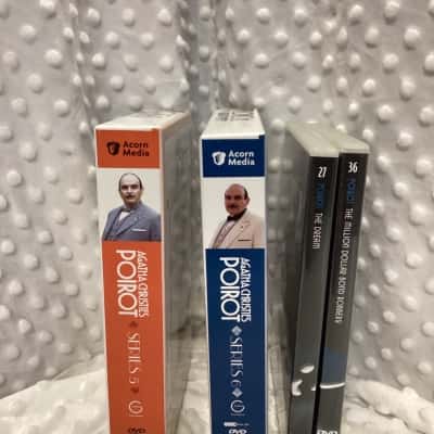 AGATHA CHRISTIE'S POIROT -  COMPLETE SEASON 5 (4DVD) AND SEASON 6 (4DVD) Plus bonus 