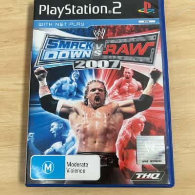 PlayStation 2 WWE 2007 Game 