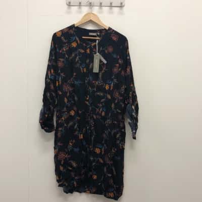 Sussan Womens  Size 18 Dress Navy Blue BNWT$129