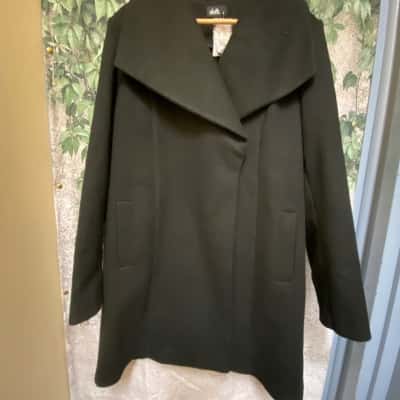 Dotti Womens  Size 12 Black Long Jacket  