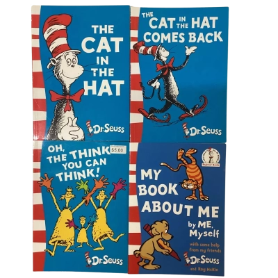 Dr. Seuss books (Lot of 4)