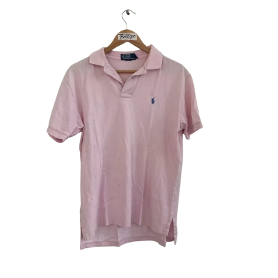 Ralph Lauren Mens  Size M Polo Shirt Pink  