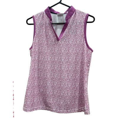 BNWT Footjoy Womens Golf Shirt Patterned  Singlet Size 2XL