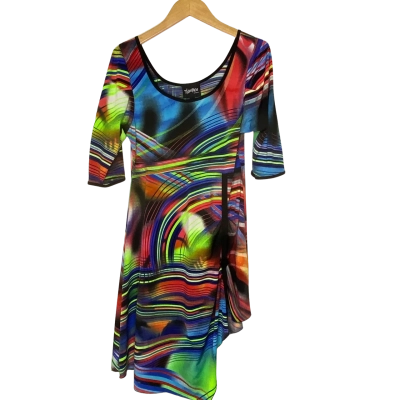  Thompson Australia Womens  Size M Midi Dress Multicoloured / Pattern 