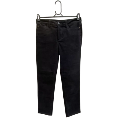Corfu Womens  Size 8 7/8th length Stretch Jeans Black  