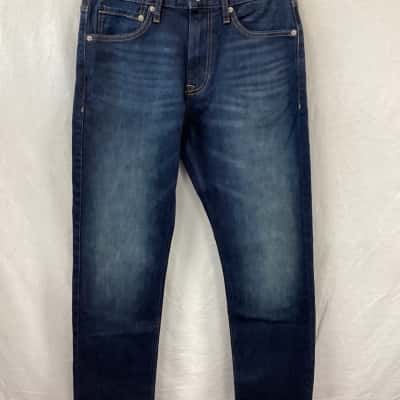 Calvin Klein Jeans Mens  Size XS/S Straight Leg Jeans Navy Blue 