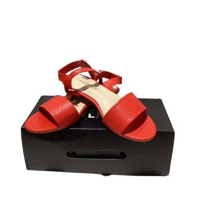 BNWT Pavement Womens Red Milo Sandals Size 38 RRP $44.95