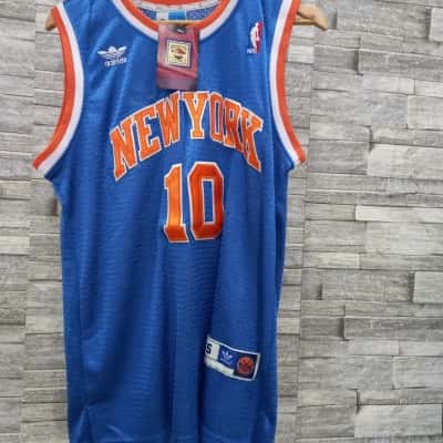  Mens Hardwood Classics Knicks Jersey "10 Frazier"