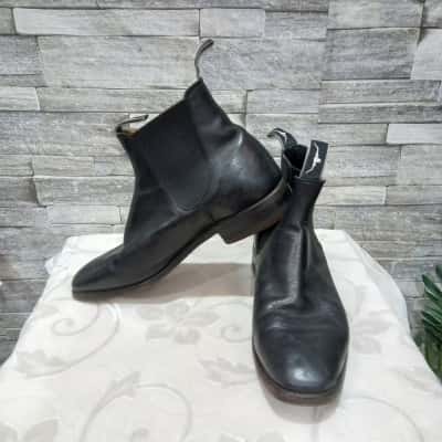 RM Williams Mens  Size 9 Boots Black  