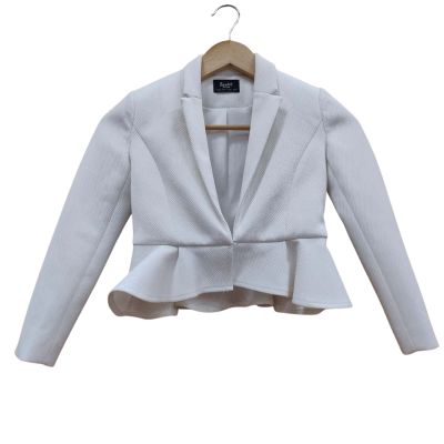 Bardot Junior Kids Size 7 Jackets White (4)