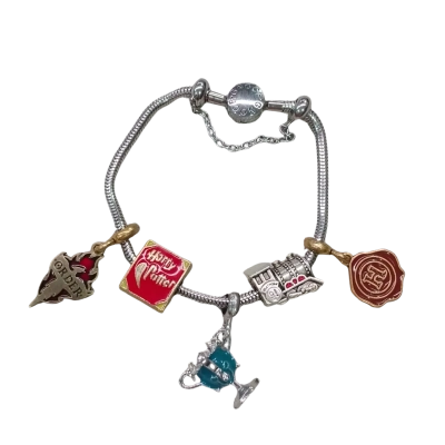 Harry Potter Themed Charm Bracelet 