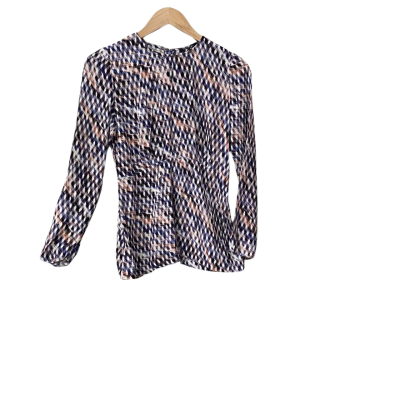 Saba Womens  Size 10 Long Sleeve Top Multicoloured 