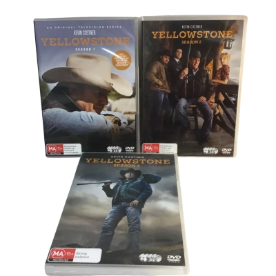 Yellowstone DVD Set One- Three