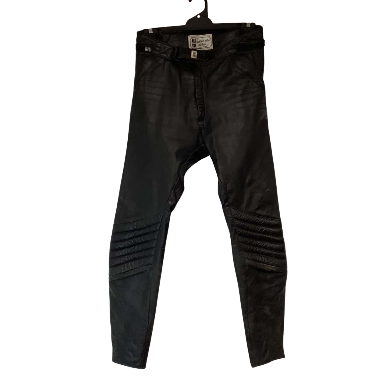 Walden Miller Womens Leather motorcycle pants. (Waist40cm length43")