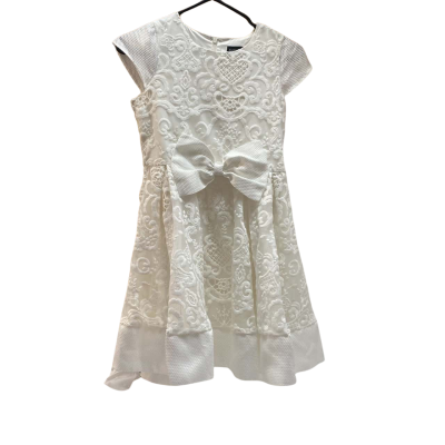 Bardot Junior White Embroidered Tulle Dress – Girls Size 14 #bardotjunior #girlswhitedress #partywear