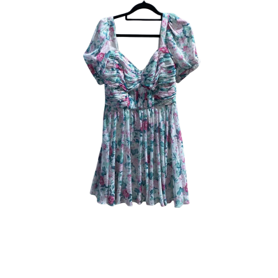 BNWT Forever New Womens  Size 8 Mini Dress Floral / White 