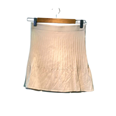 Kookai Womens  Size 8 Mini Skirt Off White 