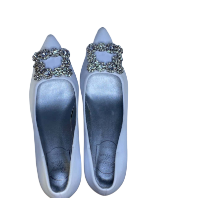 Barymisu Women’s  Size 7 Heels White 