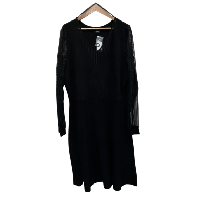 City Chic Womens Size XL Black Dress RRP: $129.95 