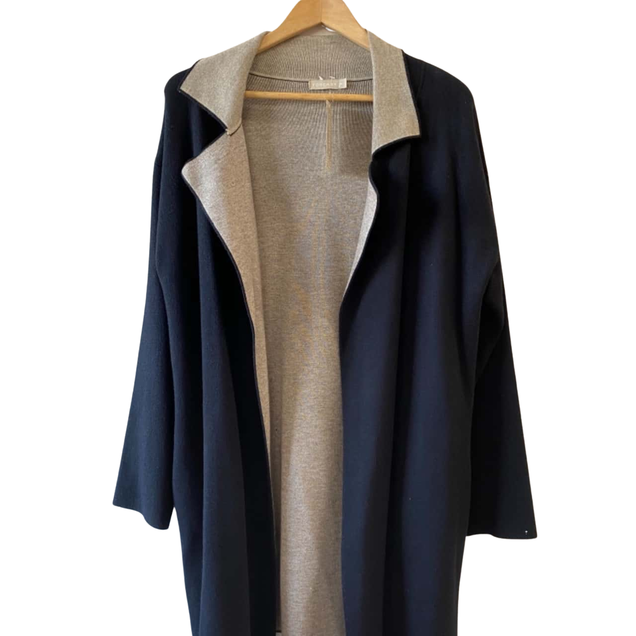 Forcast Womens Size M Open Jacket Black (s)