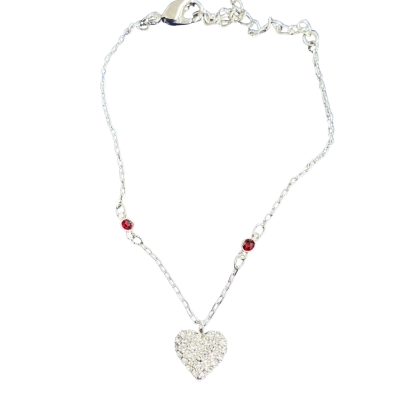 Swarovski Crystal wishes, crystal heart Womens Bracelet 