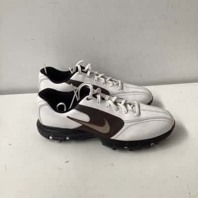 Nike Air Tour Classic Golf shoes Size US 9 Brown/White
