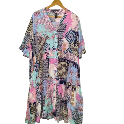 Taking Shape Womens  Size 22 Casual Dress Multicoloured / Pattern 