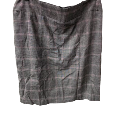 Review Womens  Size 14 Pencil Skirt Grey / Pink  