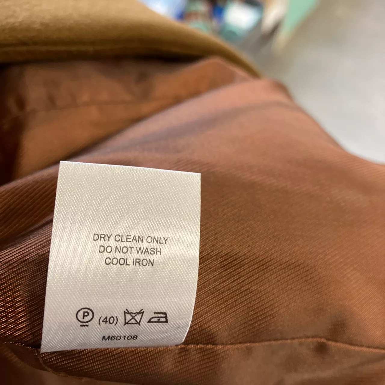 Veronika Maine Womens Size 14 Brown wool coat, large buttons, false ...
