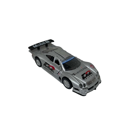 WELLY MERCEDES BENZ CLK-GTR MOBIL1 RACING F1 CAR AUTO MODEL