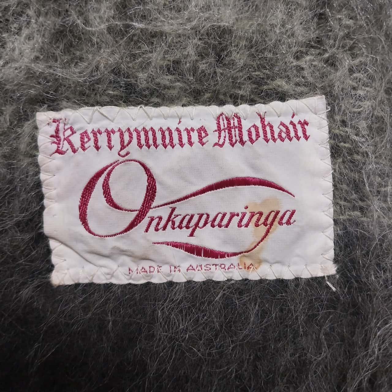 Vintage Kerrymuire Mohair Onkaparinga Throw Blanket(s)