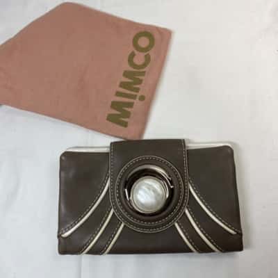 Mimco Womens Wallet Brown 