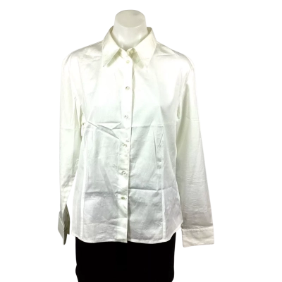 Country Road Womens Long Sleeve Shirt - White Size L