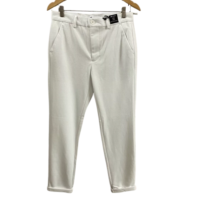 Yd. Mens Size 30 Decaf Slim Cropped Chinos White 