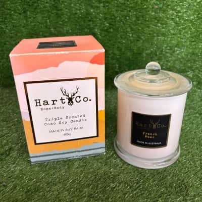 HartCo. Home + Body Triple Scented Coco Soy Candle (New in Box)