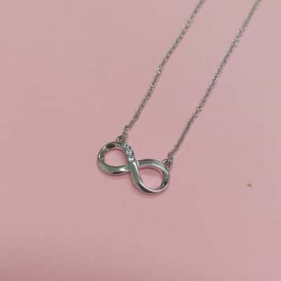 Silver Infinity Necklace