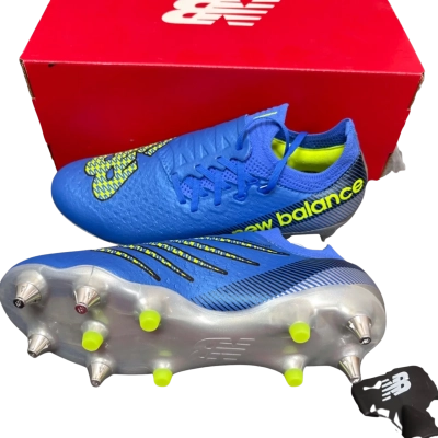 New Balance Soft Ground Soccer Boots Mens  Size UK 6.5 / US 7 Trainers Blue 
