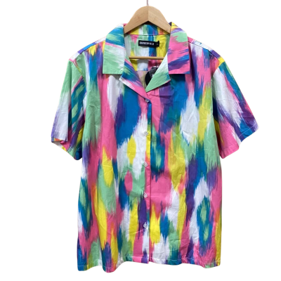 Dangerfield Colourful Short Sleeve Shirt Size XL
