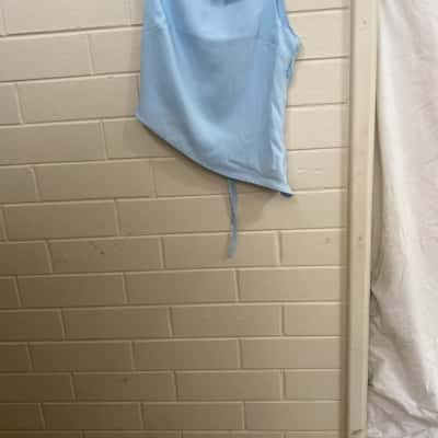 Kookai Womens  Size 10 Sleeveless Top Blue 