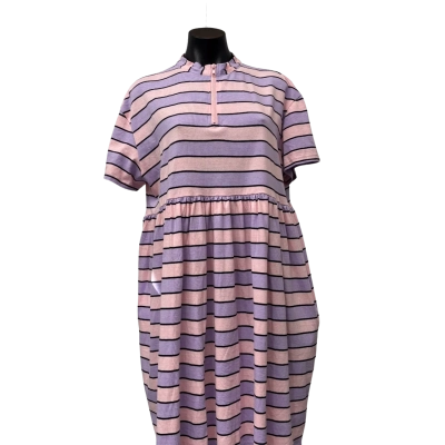 Black Friday Womens Size M Striped Babydoll Dress BNWT