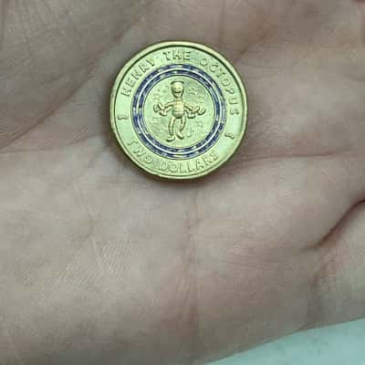 The Wiggles Henry The Octopus $2 Coin