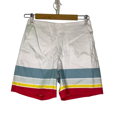 Target Womens  Size 6 Tailored Shorts Blue / Red / Striped / White / Yellow 