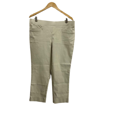 Regatta Womens  Size 16 Slik Crop Pants Stone