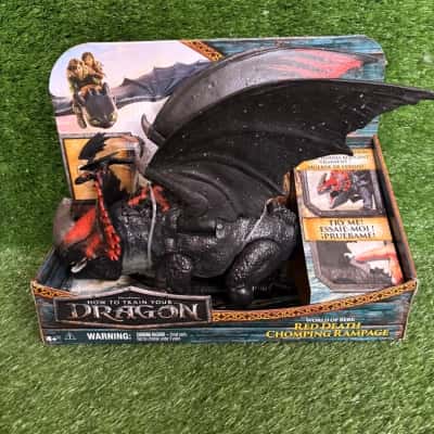 How To Train Your Dragon - World Of Berk Red Death Chomping Rampage (New)