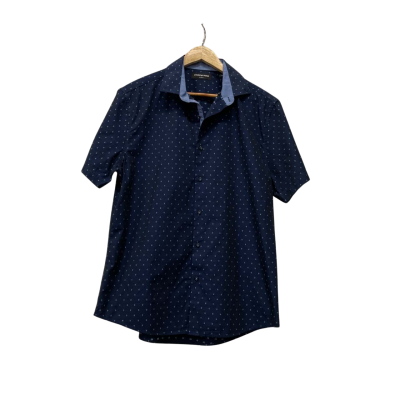 Country Road Mens  Size L Printed Shirt Blue / Navy Blue 