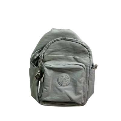 Kipling Womens Bennett Lightweight Nylon Backpack Grey Color 