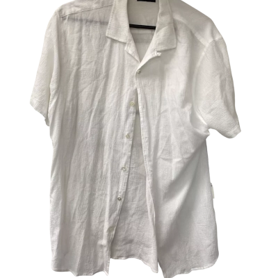 Academy Brand White Short Sleeve   Size XXL 