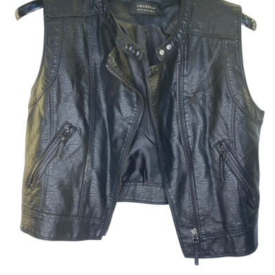  Unisex  Jacket Vest Size XL Black  