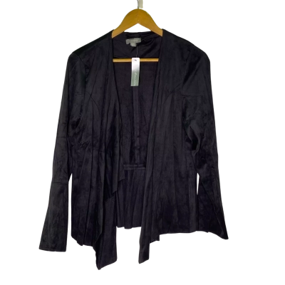 Suzannegrae Womens  Size M Open Jacket Black  