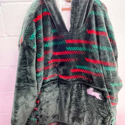 Oodie Mens Green / Red / White NRL South Sydney Rabbitohs 